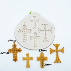 Molde de Silicone 3 Cruzes para Biscuit e Confeitaria na internet
