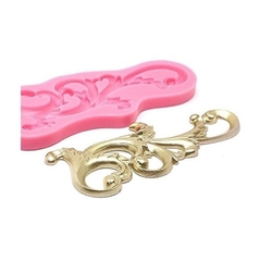 Molde de Silicone Arabesco Vertical para Confeitaria e Biscuit na internet