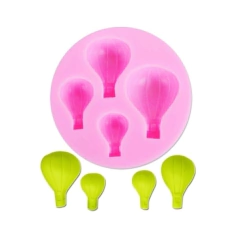 Molde de Silicone Balões de Ar Quente para Biscuit e Confeitaria - comprar online