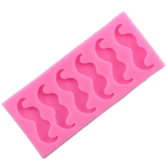 Molde de Silicone Bigodes para Biscuit e Confeitaria na internet