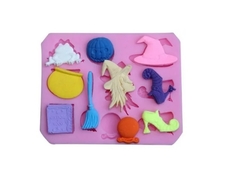 Molde de Silicone Halloween para Biscuit e Confeitaria na internet