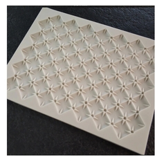 Molde de Silicone Textura Matelassê para Biscuit e Confeitaria - comprar online