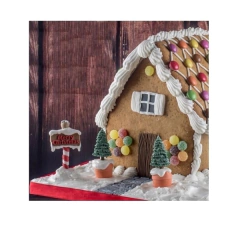 Molde de Silicone Caixa de Correio Natalina para Confeitaria e Biscuit - comprar online