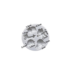Molde de Silicone para Biscuit e Confeitaria Safari Baby - loja online