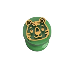 Carimbo para Brigadeiro Safari Marcador de Doces e Massa Animais Zoológico Africa - lojacanaldaconfeitaria.com.br