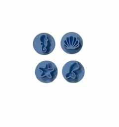 Carimbo para Brigadeiro Sereia Marcador de Doces e Massa Tema Fundo do Mar Sereia Conchas - comprar online