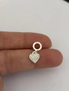 DIJE CHARM CORAZÓN BRILLO - comprar online