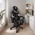 Silla Gamer Ergonómica Aliver Raptor Plus Reposapiés Masajes - comprar online