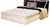 COLCHON Y SOMMIER DE RESORTES MARE 1 1/2 PLAZA 90 x 190 - comprar online