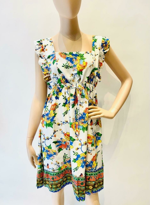 ART1117 - VESTIDO ESTAMPADO IMPORTADO