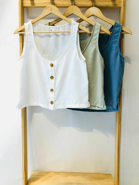 LIMA - CHALECO 4 BOTONES C/TAJOS