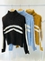 SWMD18 - SWEATER LINEAS CON CIERRE - comprar online