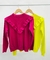 LINA1 - SWEATER V CON VOLADOS