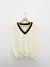 TATIANA1 - CHALECO V CUELLO COMBINADO - tienda online