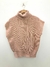 NICOLE1 - CHALECO CUELLO POLERA