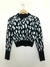 FRIDA11 - SWEATER CORTO ANIMAL PRINT
