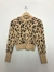 FRIDA11 - SWEATER CORTO ANIMAL PRINT - tienda online