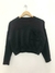 CAMI1 - SWEATER LISO CORTO BOLSILLO