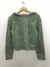ARIEL17 - SWEATER CORTO CAPUCHA TRENZADO - comprar online