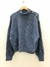 ARIEL15 - SWEATER MEDIA POLERA BOTONES AL HOMBRO - comprar online