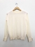 LIA8 - SWEATER LISO BOTONES PUÑO - comprar online