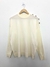 JORGELINA4 - SWEATER LISO HOMBRO BOTONES - tienda online