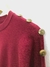 JORGELINA4 - SWEATER LISO HOMBRO BOTONES en internet