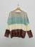 ARIEL32 - SWEATER TRICOLOR