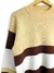 JORGELINA6 - MEDIA POLERA RAYADA TRICOLOR - comprar online