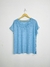 HANNA14 - REMERA BRODERY CON ENCAJE CUELLO V - tienda online