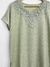 HANNA14 - REMERA BRODERY CON ENCAJE CUELLO V - comprar online
