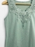 HANNA7 - MUSCULOSA LISA ENCAJE FLORES - comprar online