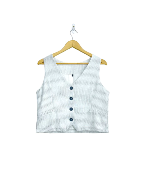 ART. ANGRA - CHALECO SASTRERO RAYADO - comprar online