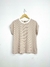 ART. MALLORCA - REMERA RALLADA CON VIVOS - AYRA