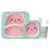 KIT REFEIÇÃO BAMBU GATINHO - comprar online