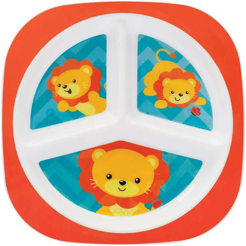 PRATO COM DIVISÓRIAS - LEÃO