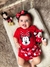 BODY BEBE MINNIE VERMELHO - loja online