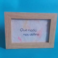 Porta-Bordado Frase - Papel de Bodega