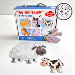 Rompecabezas x6 x 39 piezas - LITTLE STAR BABIES  & KIDS
