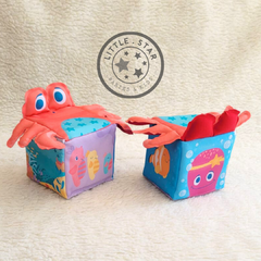 Cubo animales de tela - LITTLE STAR BABIES  & KIDS