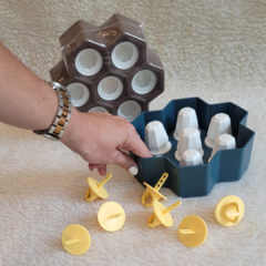 Moldes de silicona para helados