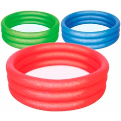 Pileta inflable con 3 aros/Chica - comprar online