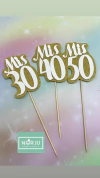 CAKE TOPPER " MIS 30"