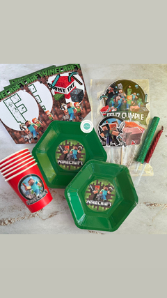 VASOS MINECRAFT X 6u - comprar online