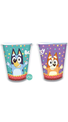 VASOS BLUEY X 8U