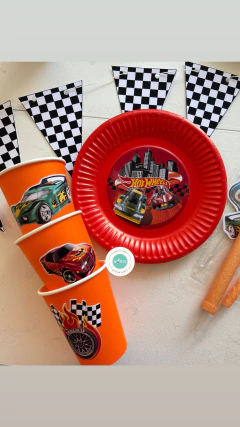 VASO HOT WEELS X 6U - comprar online