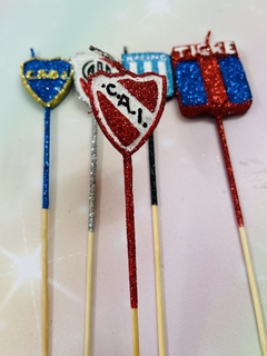 VELA ESCUDO DE FUTBOL - tienda online