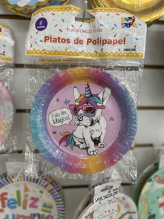PLATO PERRITO DE CUMPLE - comprar online