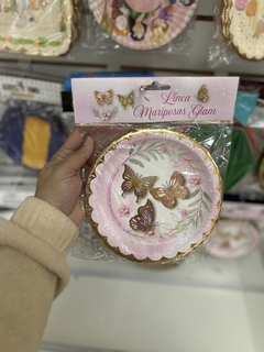 PLATO MARIPOSAS X 8u