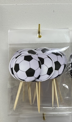 MINI TOPPER X 6u PELOTA FUTBOL - comprar online